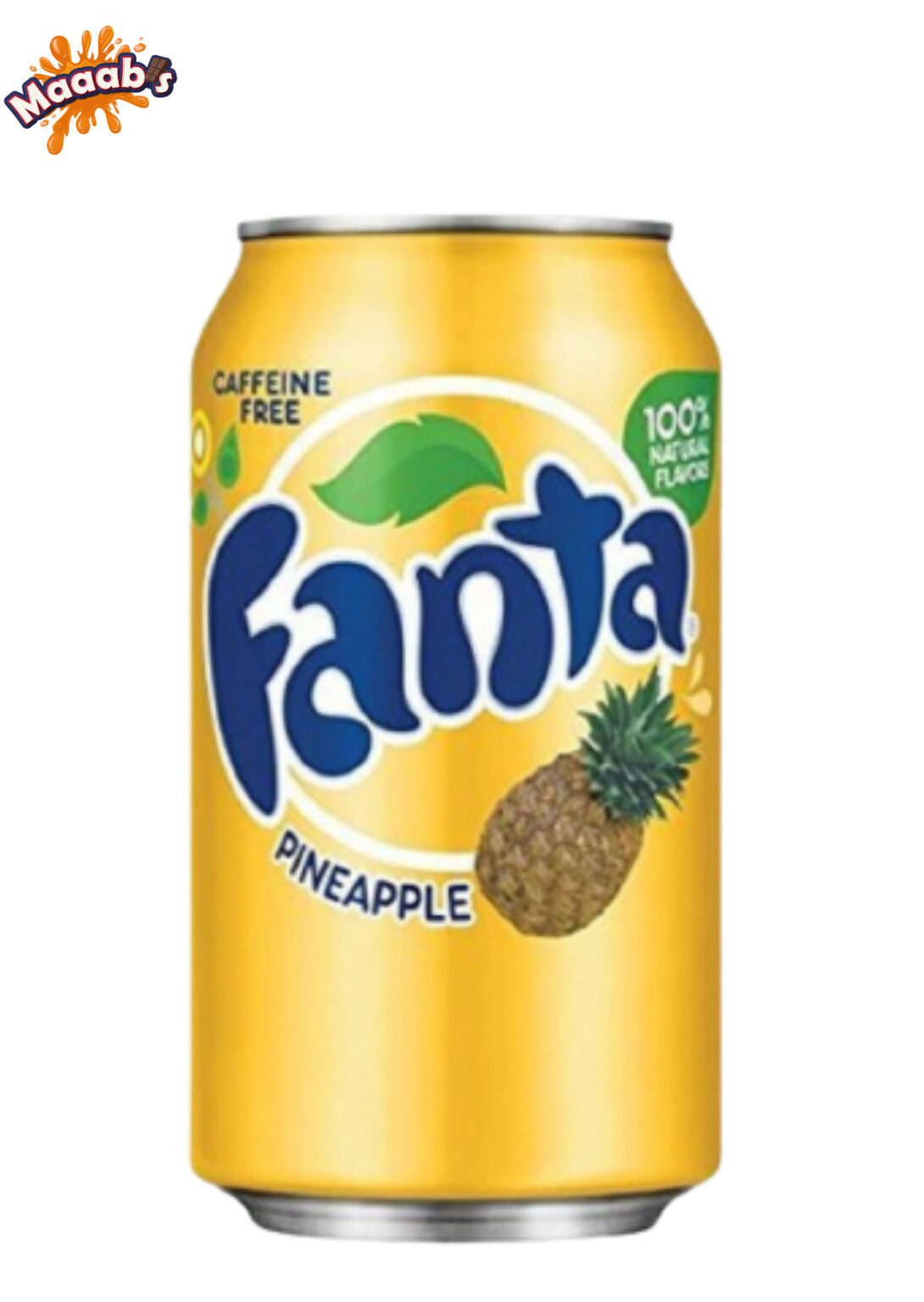 Fanta Pineapple 355ml x 12 Cans Case Maaabs