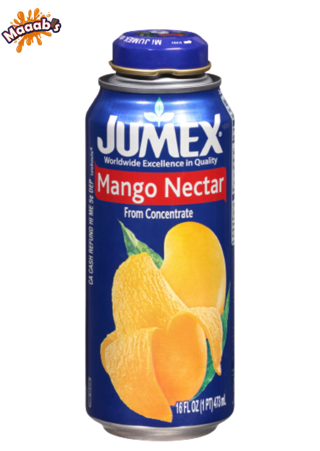 Jumex Mango Juice And Pulp Drink 16 OZ (473ml) X 12 Cans Case Maaabs