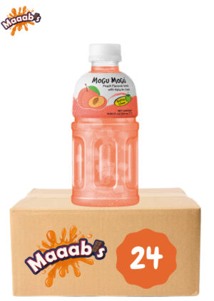 Mogu Mogu Peach Flavoured Drink With Nata De Coco