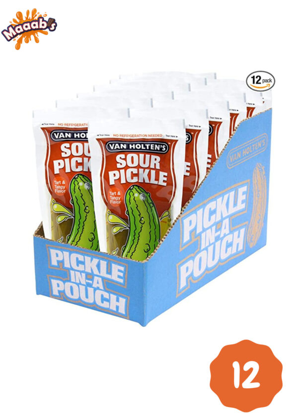 Van Holten's Large Sour Tart & Tangy PickleInaPouch Maaabs