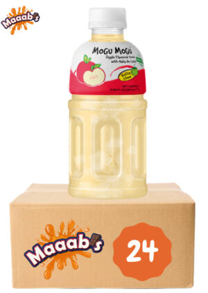 Mogu Mogu Apple Flavoured Drink With Nata De Coco