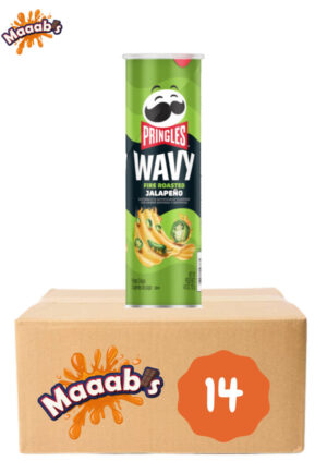Pringles Wavy Fire Roasted Jalapeno