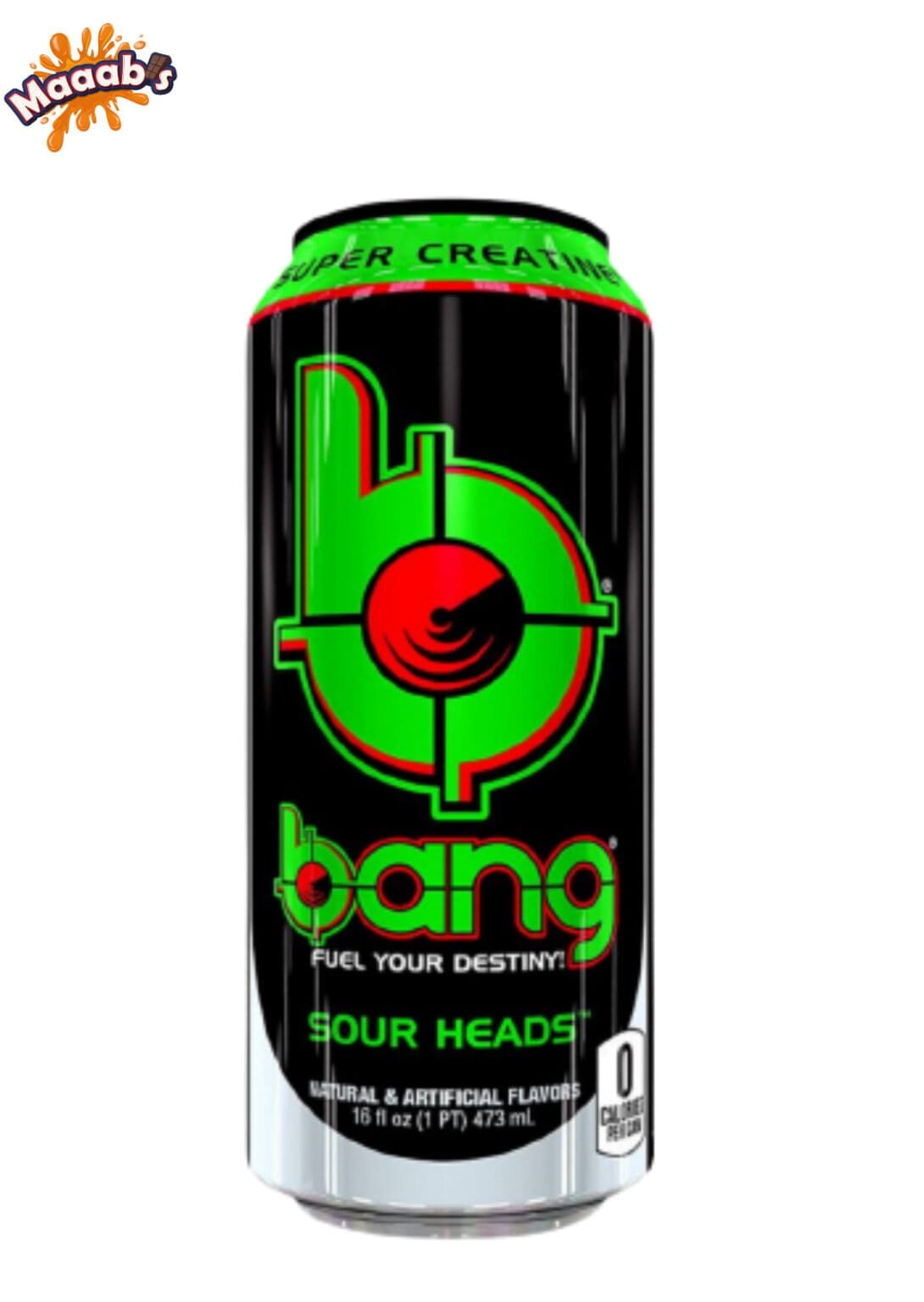 Bang Energy Drink Sour Heads 473ML Maaabs
