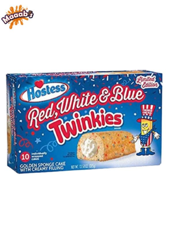 Hostess - Red, White & Blue Twinkies Multipack Frozen -385g