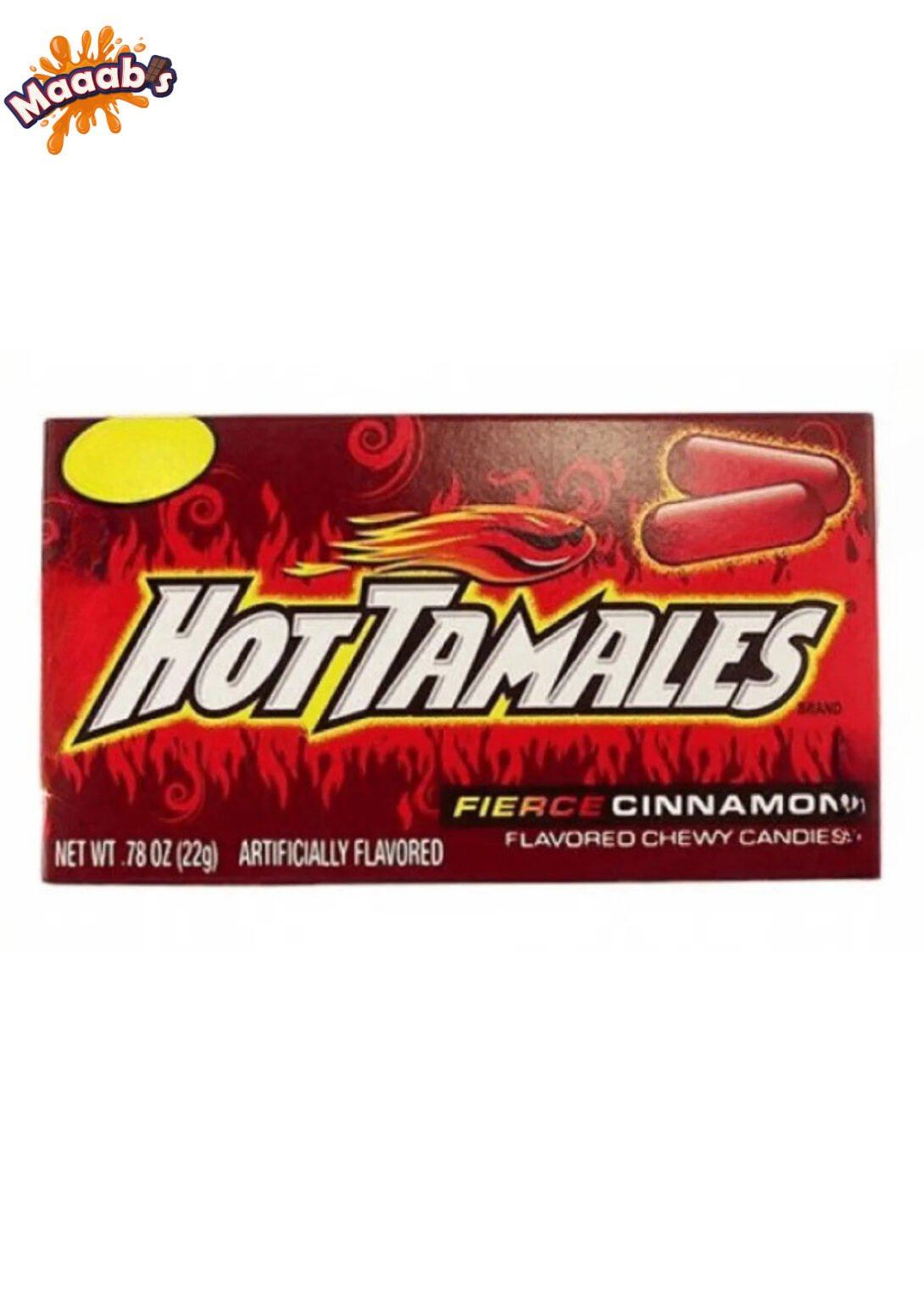 MIKE AND IKE Hot Tamales Fierce Cinnamon Theater – 23g - Maaabs