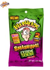 Warheads Extreme Sour Smashups Hard Candy Peg Bag