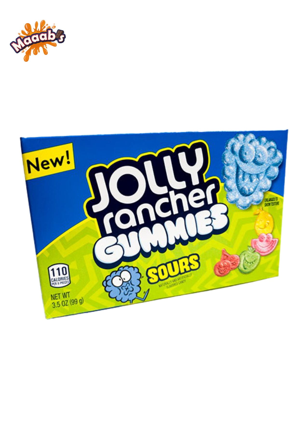 Jolly Rancher Gummies Sour Theater Box 99g - Maaabs