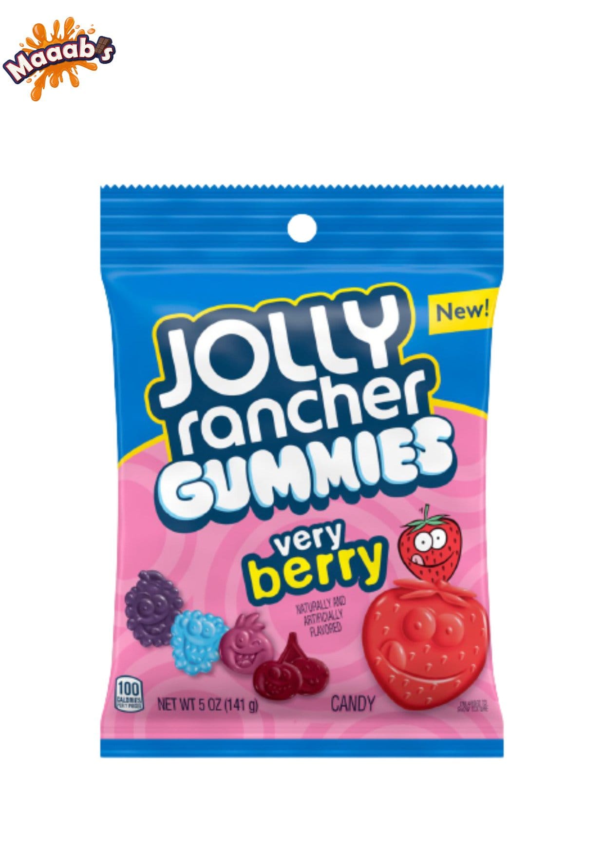 Jolly Rancher Gummies Very Berry Peg Bag – 141g - Maaabs