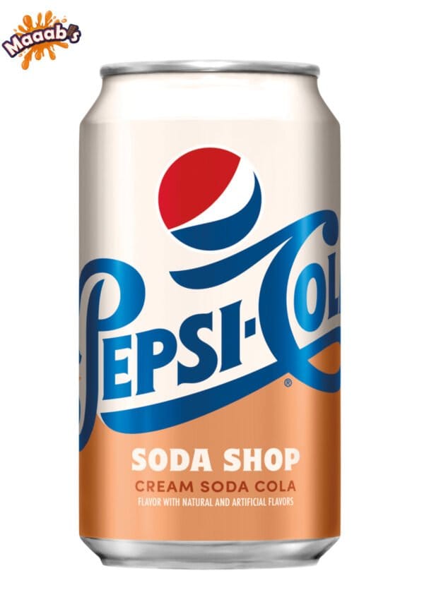Pepsi-Cola Soda Shop Cream Soda - 355ml