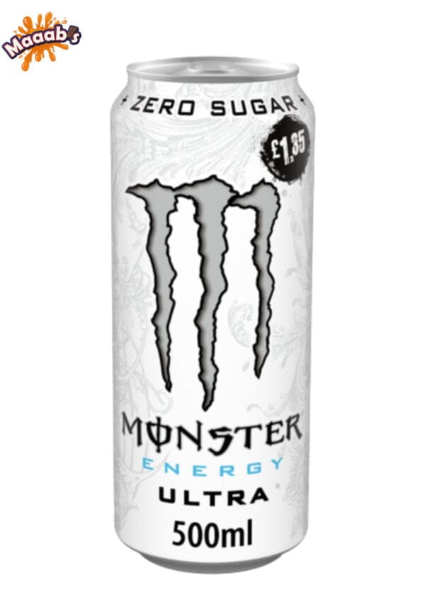 Monster Ultra White Energy Drink - 500ml