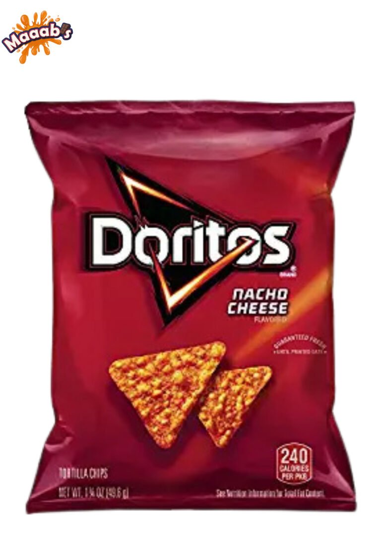 Doritos Nacho Cheese Flavored Tortilla Chips – 1.75 Oz (49.6g) - Maaabs