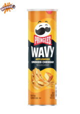 Pringles Wavy Applewood Smoked Cheddar 124g