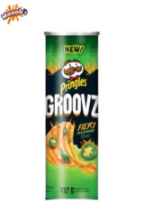Pringles Groovz Fiery Jalapeno 137g (CAN) - Case
