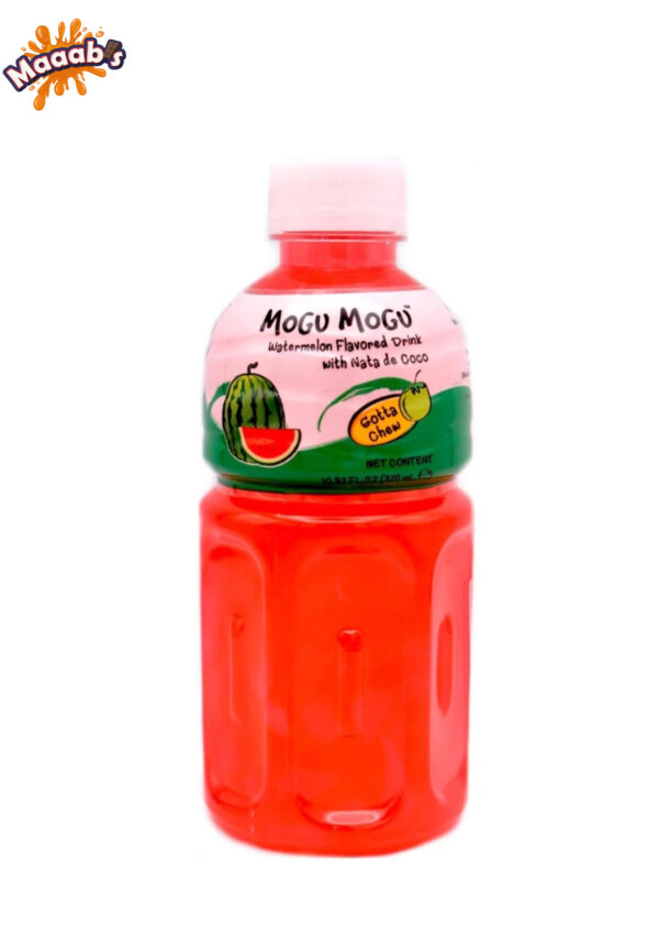 Mogu Mogu Watermelon Flavored Drink With Nata De Coco