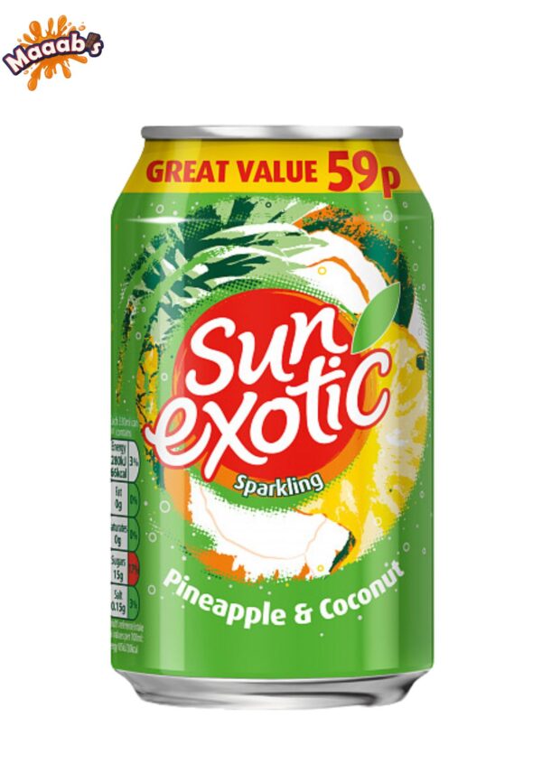 sun exotic pineapple and coconut