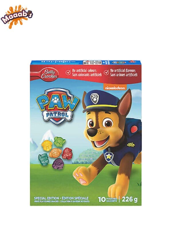 Betty Crocker Paw Patrol, Fruit Snacks