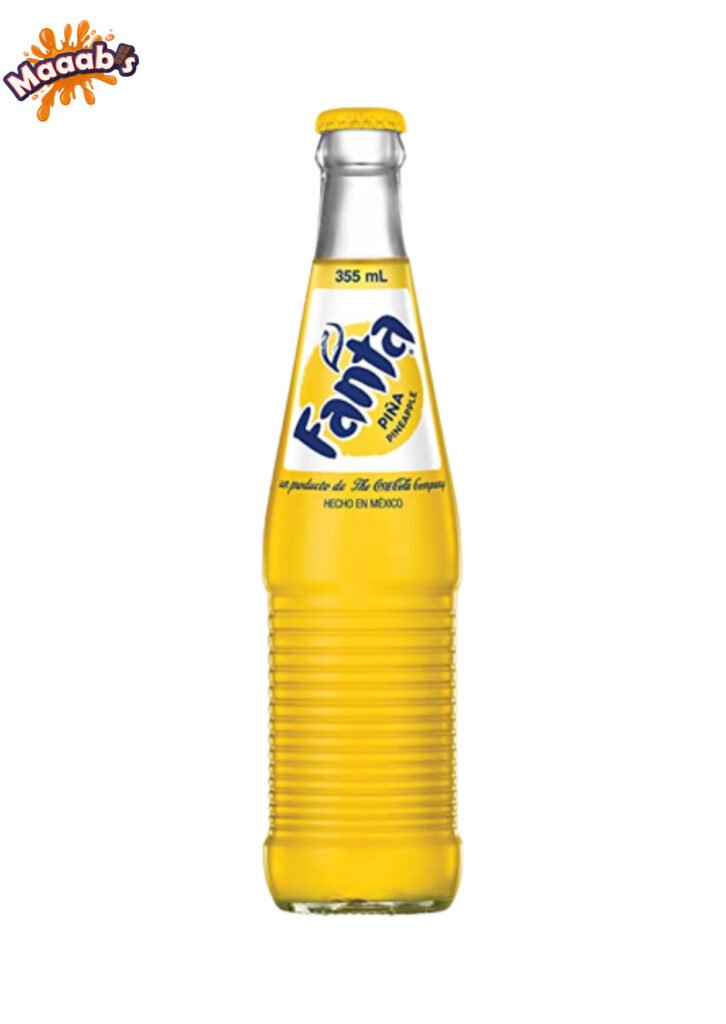 Fanta Pineapple Mexico Glass Bottle 355 Ml Maaabs 9847