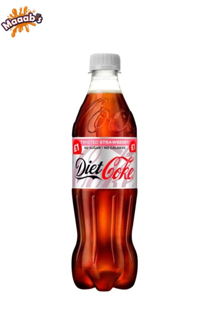 Diet Coke Twisted Strawberry 500ml - Maaabs