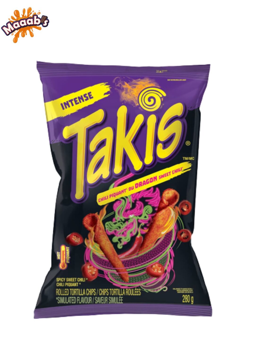 Takis Dragon Sweet Chili 280g - Maaabs