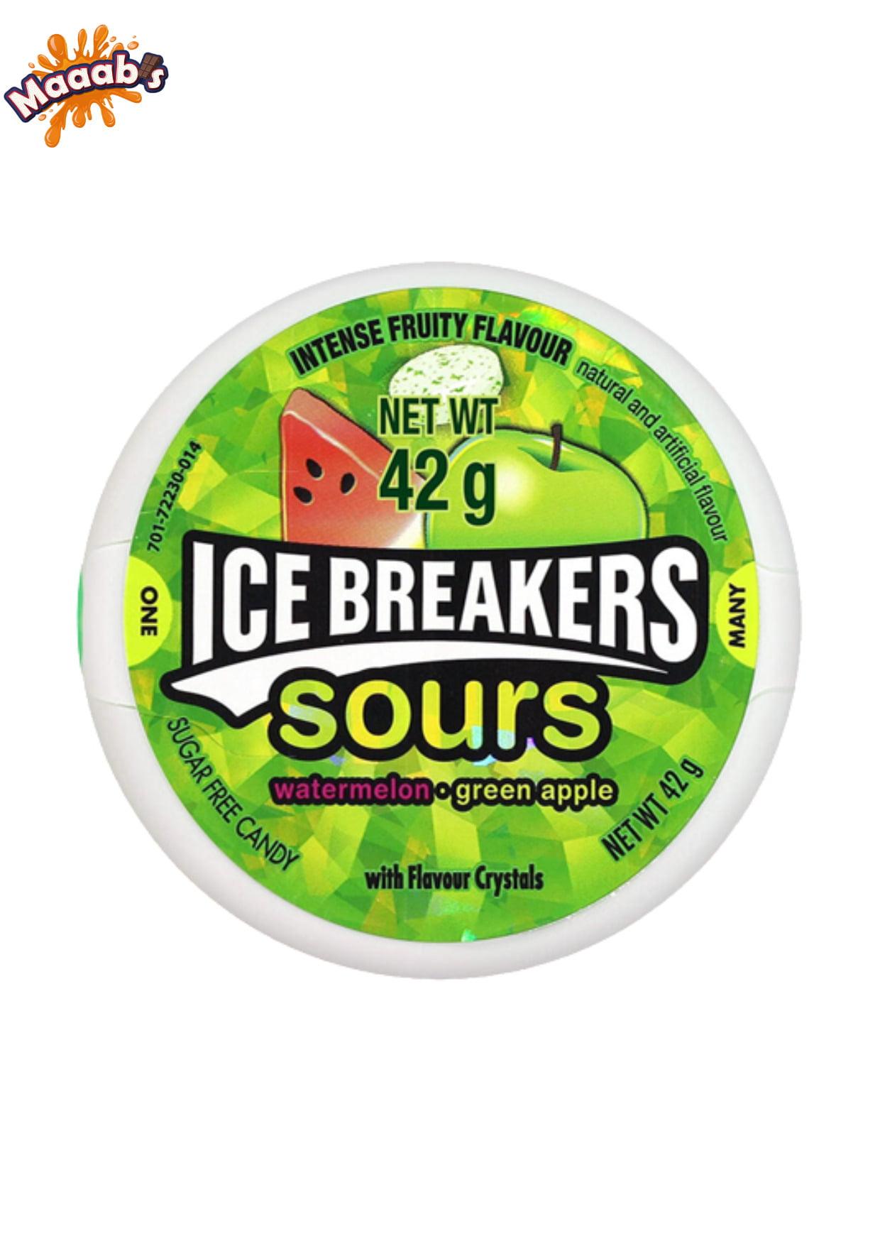 Ice Breakers Sour Watermelon-Greenapple (42g) - Maaabs