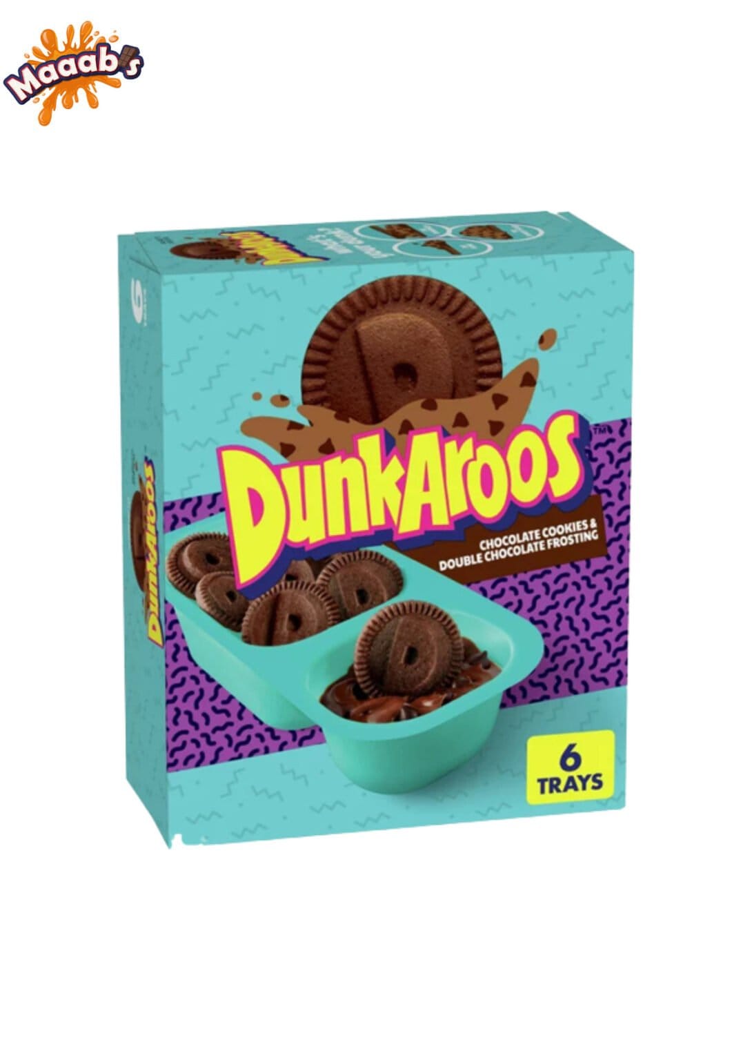 DunkAroos Chocolate Cookies and Double Chocolate Frosting Maaabs