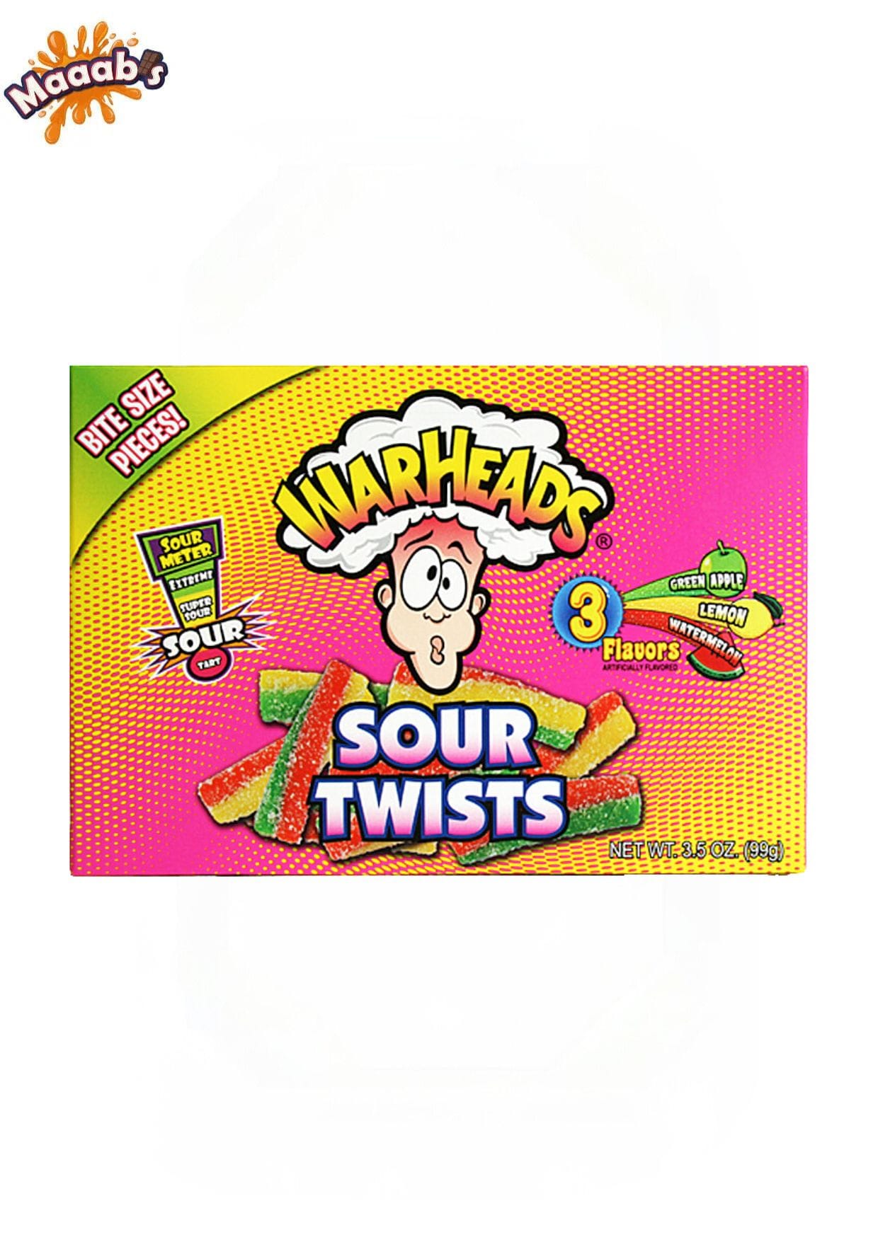 Warheads Sour Twist – 3.5oz (99g) - Maaabs