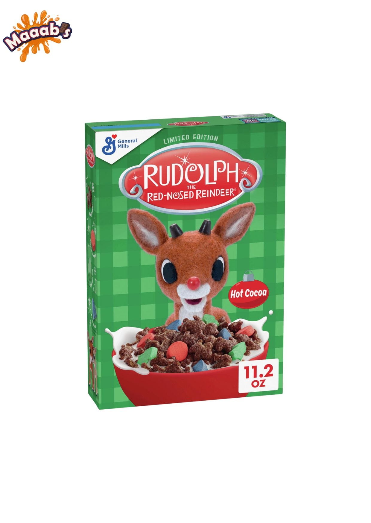 General Mills Rudolph Holiday Cereal 317g (11oz) – **Best Before ...