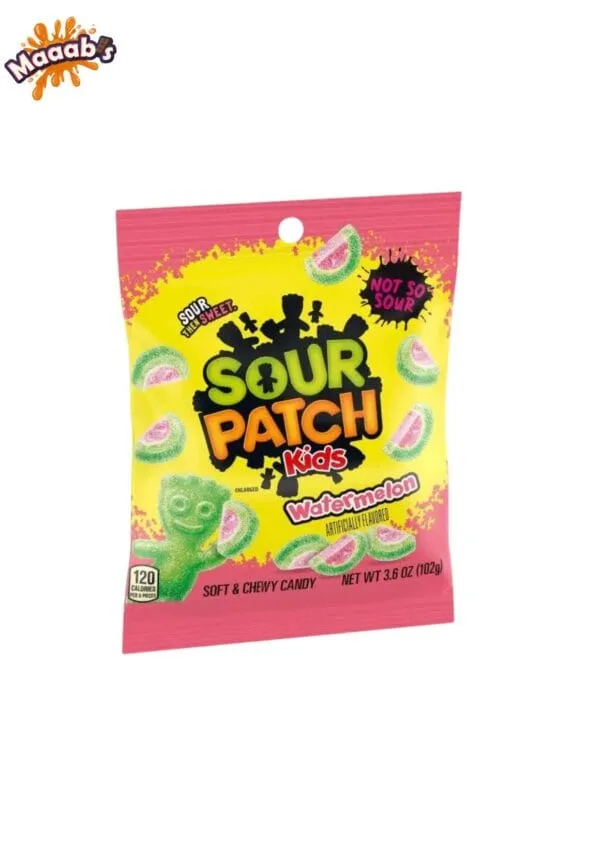 Sour Patch Kids Watermelon Peg Bag - 3.61oz (102g)