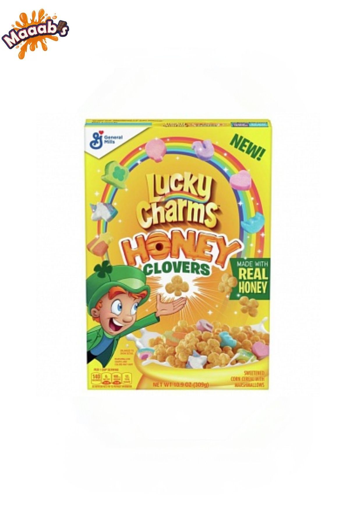 General Mills Lucky Charm Honey Clovers 309g (10.9oz) - Maaabs