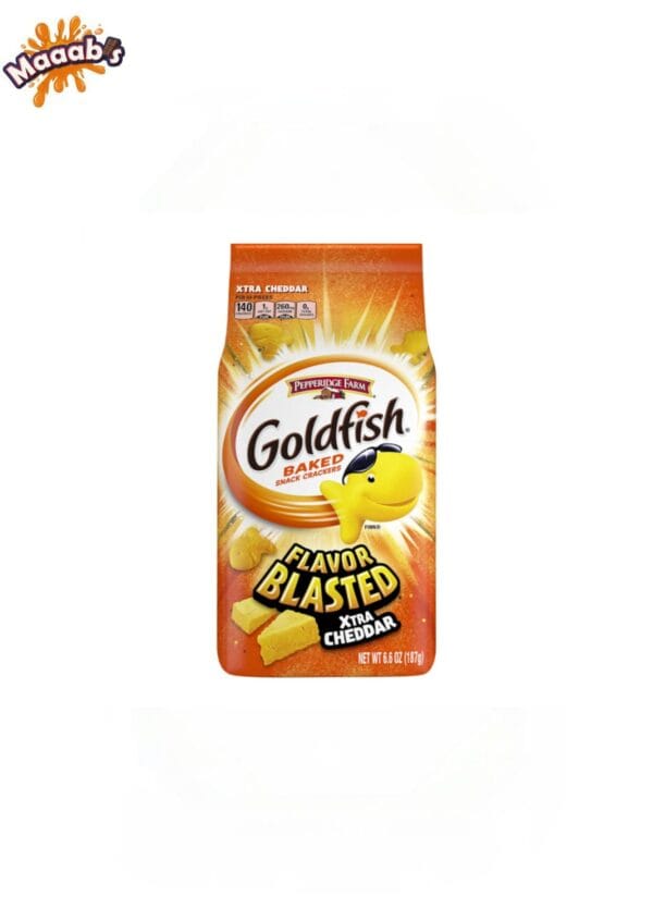 Goldfish Flavor Blasted Xtra Cheddar 6.6oz (187g)