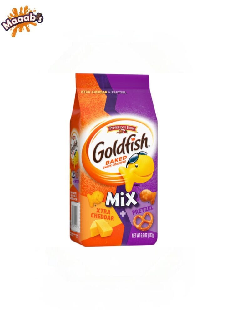 Goldfish Mix Xplosive Pizza + Parmesan 6.6oz (187g) - Maaabs