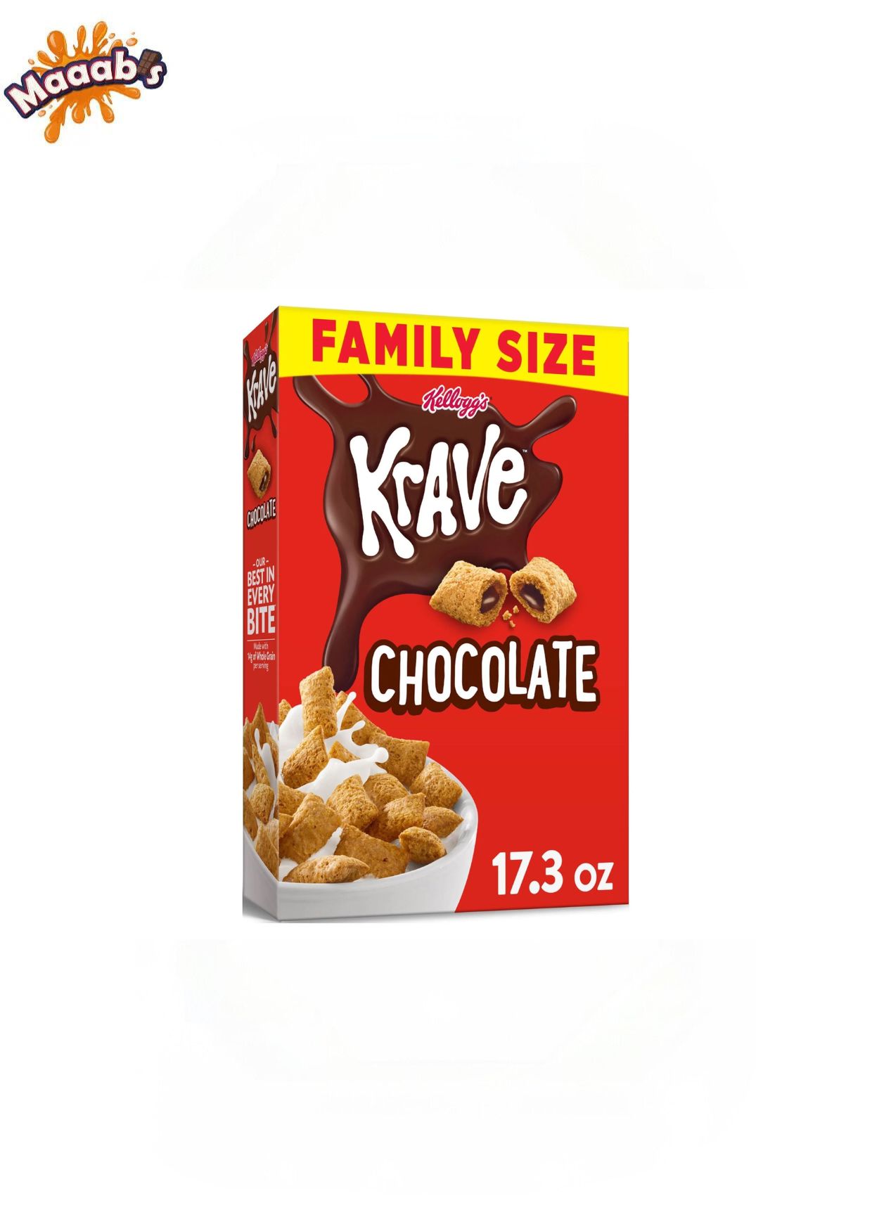 Kellogg’s Krave Chocolates 490g (17.3oz) - Maaabs