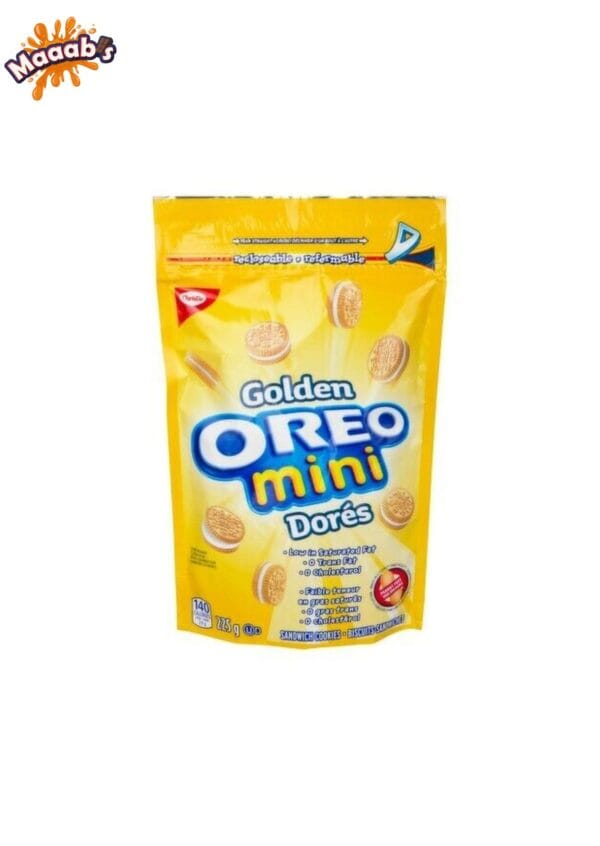 Oreo Cookies Mini Golden Bags 225g (7.93oz)