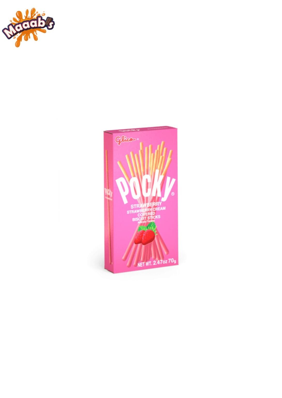 Pocky Strawberry 70g (2.47oz) - Maaabs