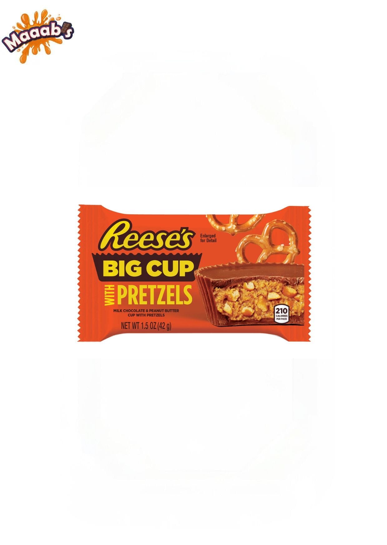 Reese’s Big Cup Pretzels 42g (1.5oz) - Maaabs