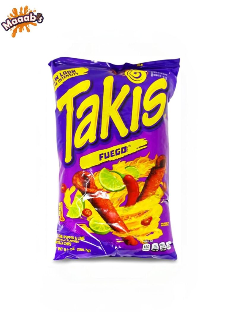 Takis Fuego Hot Chili Pepper & Lime Tortilla Chips – 9.9oz (280.7g ...